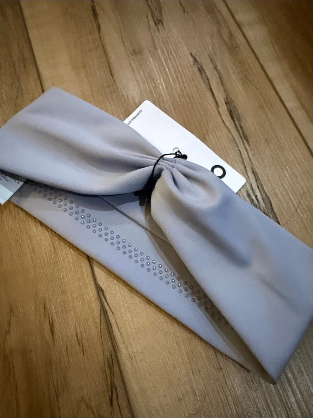 ALO Yoga Light Lavender Twist Headband